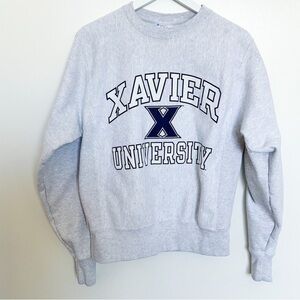 Xavier University Gray Sweatshirt